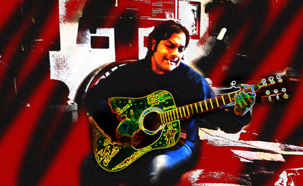 Pietro Panetta - Acoustic Guitar - Rock Music - Pop Art Shooting