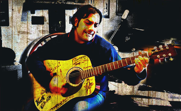 Pietro Panetta - Acoustic Guitar - Rock Music - Pop Art Shooting