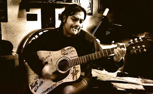 Pietro Panetta - Acoustic Guitar - Rock Music - Pop Art Shooting