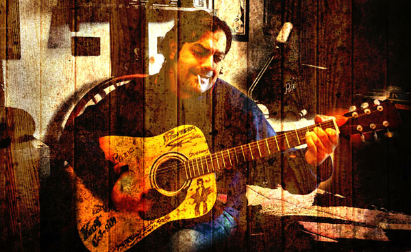 Pietro Panetta - Acoustic Guitar - Rock Music - Pop Art Shooting