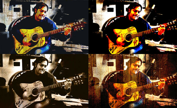 Pietro Panetta - Acoustic Guitar - Rock Music - Pop Art Shooting
