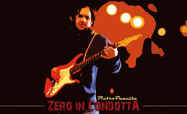 Pietro Panetta - Rock Music - Fender - Zero in Condotta Album - Pop Art Shooting