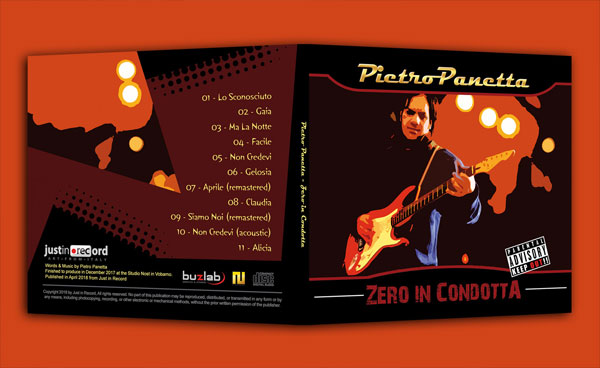 Pietro Panetta - Rock Music - Zero in Condotta - Album Cover