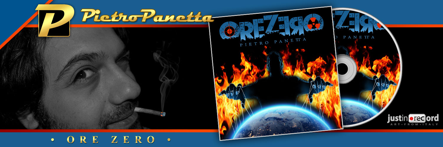 Copertina Album "Ore Zero" di Pietro Panetta - Luglio 2023